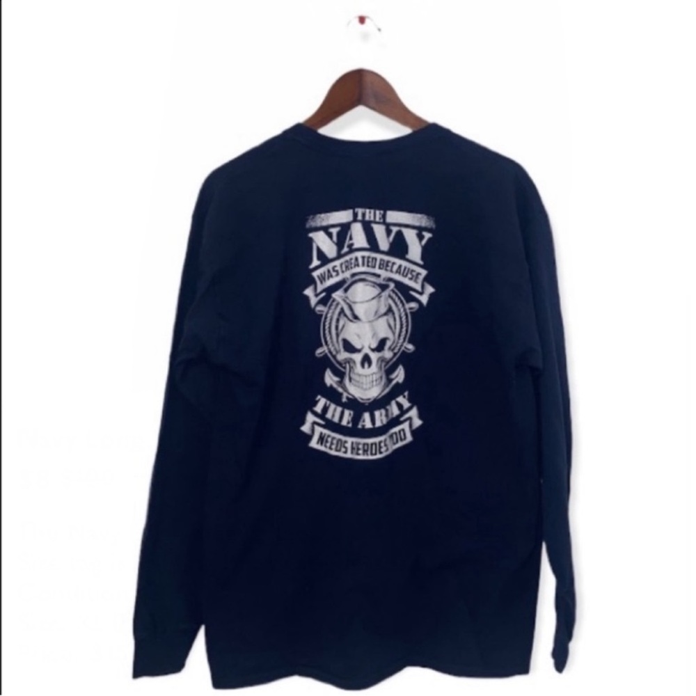 Navy Tee - Picture 2 of 4